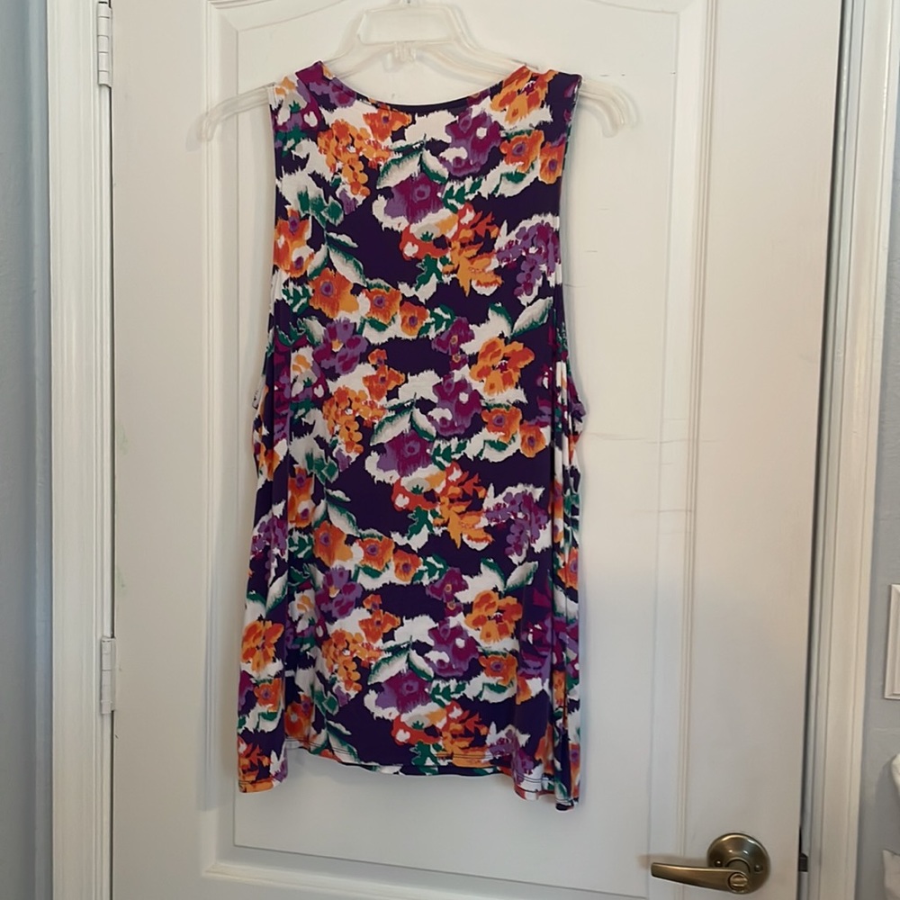 Merona Ruffle Detail Tank 2x - Picture 5 of 5
